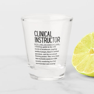 Verre A Shot Instructeur clinique