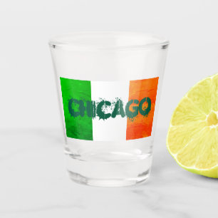 Verre A Shot Irlandais Américain Chicago - Fête de la Saint-Pat