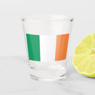 Verre A Shot Irlande National Flag, standard irlandais, bannièr