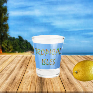 Verre A Shot Isles-Brwn Tropical