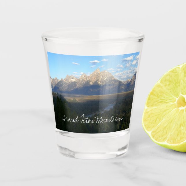 Verre A Shot Jackson Hole Mountains (Grand Teton National Park) (Devant)