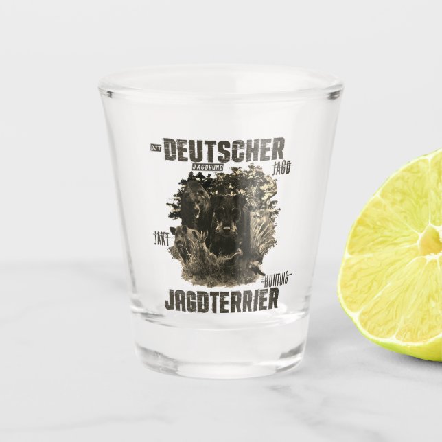 Verre A Shot Jagdterrier (Devant)
