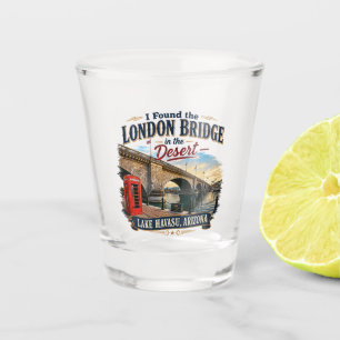 Verre A Shot J'ai trouvé le pont de Londres dans le désert