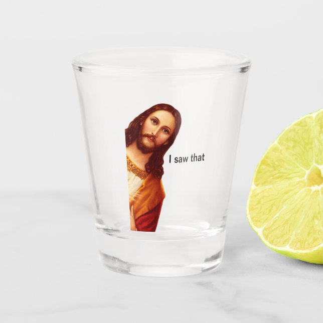 Verre A Shot J'Ai Vu Que Jésus (Devant)