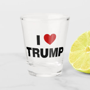 Verre A Shot J'aime Trump