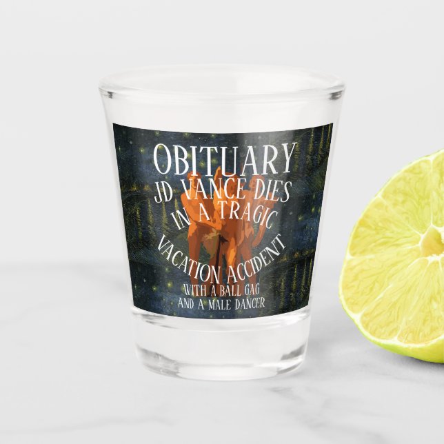 VERRE A SHOT JD VANCE EST MORT AVEC UN BALL GAG ET UN DANSEUR H (Devant)