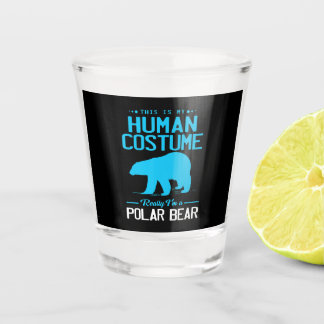 Verre A Shot Je Suis Un Ours Polaire Voici Mon Amoureux des ani