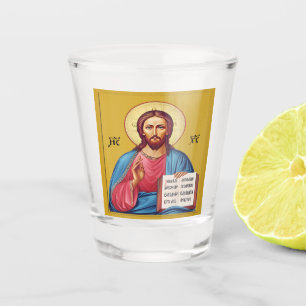 Verre A Shot Jésus-Christ fils de Dieu