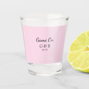 Verre A Shot Jeu sur ajouter nom de couple lieu de fête de mari