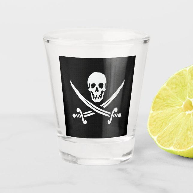 Verre A Shot jolly roger (Devant)