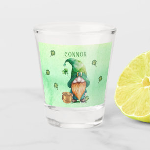 Verre A Shot Jour Gnome Leprechaun Pot of Gold St. Patricks