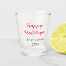 Joyeuses vacances rouge noir amour nom de famille