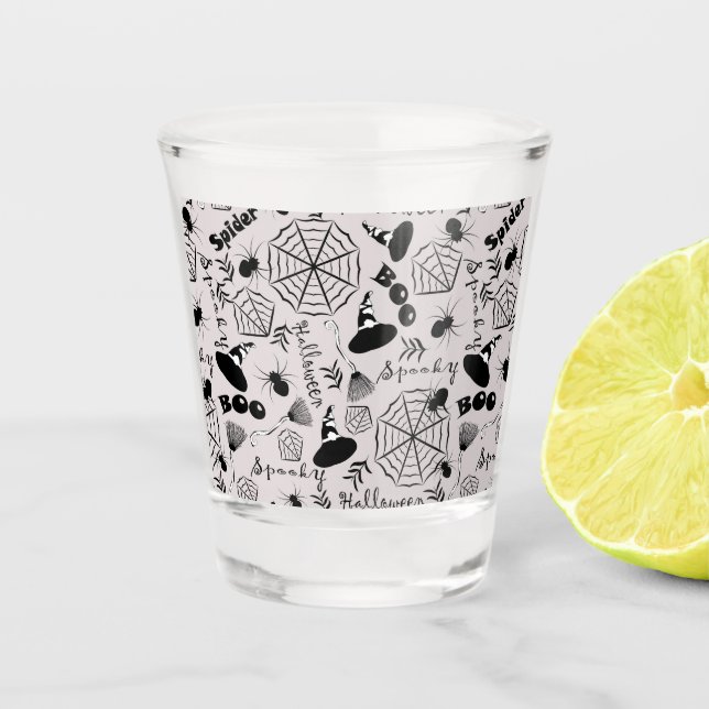 Verre A Shot Joyeux Halloween (Devant)