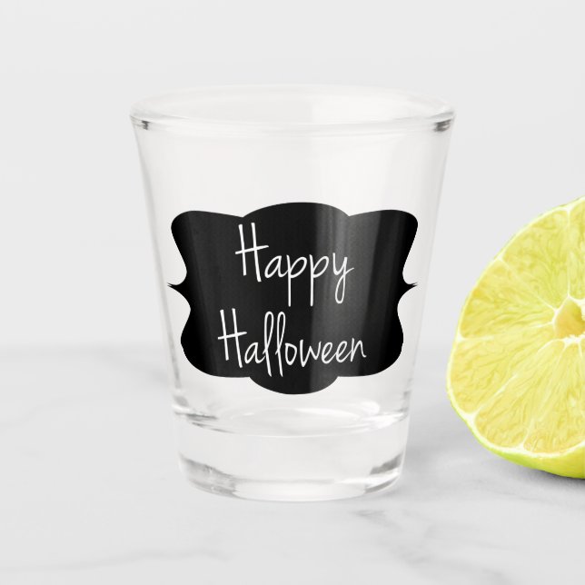 Verre A Shot Joyeux Halloween (Devant)