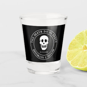 Verre A Shot Jusqu'à ce que la mort nous sépare, la mariée ou l