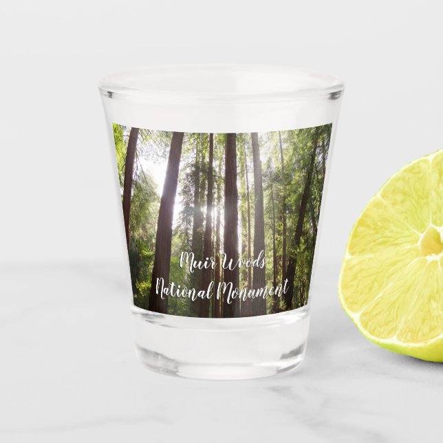 Verre A Shot Jusqu'aux séquoias du matin (Devant)