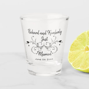 Verre A Shot Juste marié