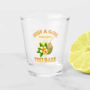 Verre A Shot Juste Une Fille Qui Aime Les Bars Tiki