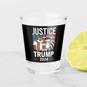 Verre A Shot Justice pour Peanut Win Trump 2024