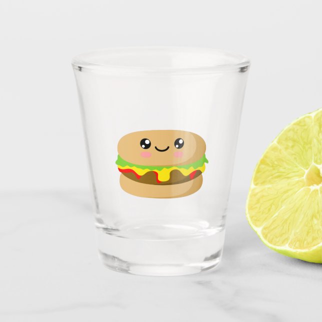 Verre A Shot Kawaii Burger (Devant)