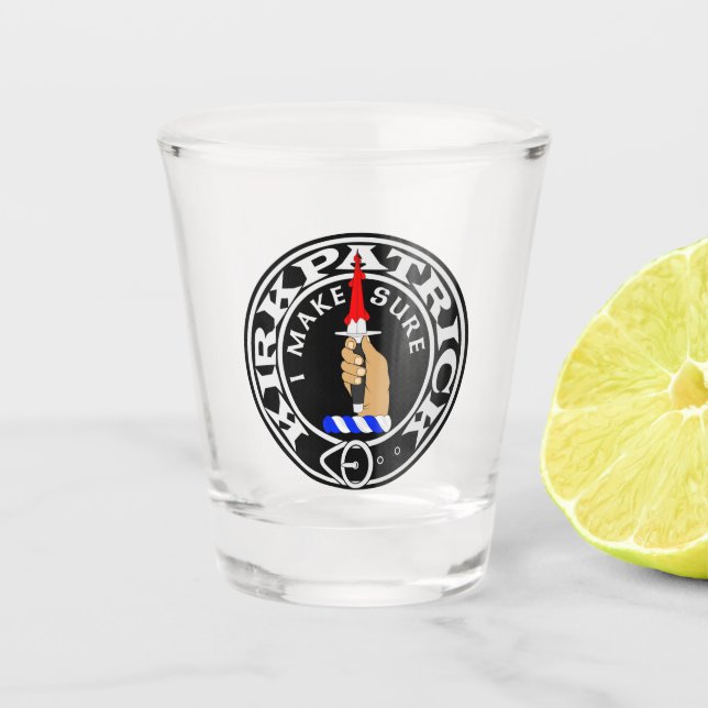 Verre A Shot Kirkpatrick Crest Shot Glass (Devant)