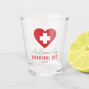 Verre A Shot Kit de survie de la fête de bachelorette personnal