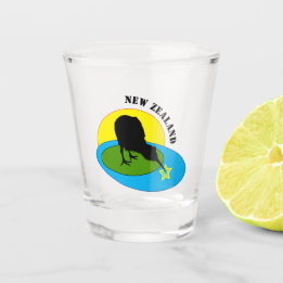 Verre A Shot Kiwi Bird & New Zealand party / boissons