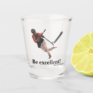 Verre A Shot Kobold Scooter Tricks Imaginaire Art Shot Glass