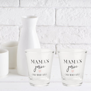 Verre A Shot La citation amusante du jus de maman   Meilleur ca