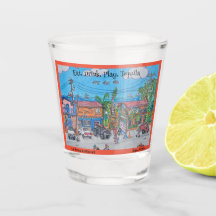 La Fonda, La Mision, Baja Shot Glass