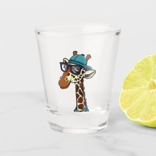Verre A Shot La girafe Hipster