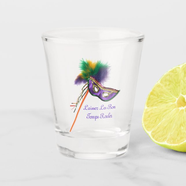 Verre A Shot Laissez Les Bon Temps Rouler ! (Devant)