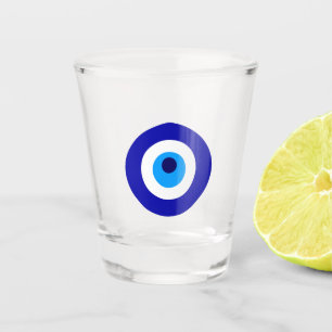 Verre A Shot L'amulette turque a appelé Nazar
