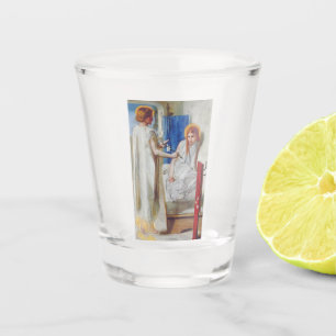 Verre A Shot L'Annonciation de Dante Gabriel Rossetti