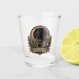 Verre A Shot  Large Munsterlander (logo) 