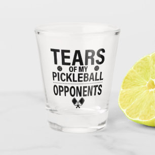 Verre A Shot Larmes de mon Pickleball Funny minimum Pickleball