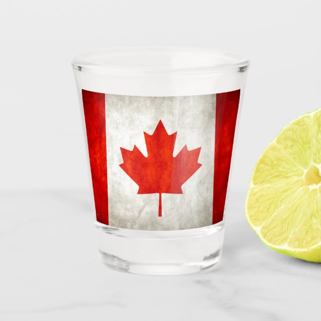 Verre A Shot Le Canada (Devant)