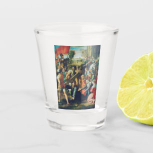 Verre A Shot Le Christ en route pour le Calvaire