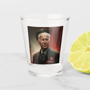 Verre A Shot Le dictateur Joe Biden