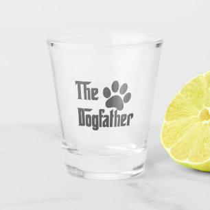Verre A Shot Le Dogfather personnalisé Whiskey Shot Glass cadea
