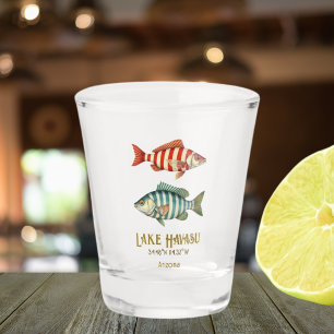 Verre A Shot Le lac Havasu Arizona poisson nautique