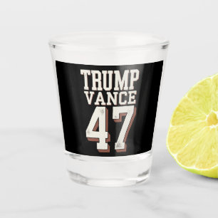 Verre A Shot Le président Trump Vance Vintage Trump remporte la