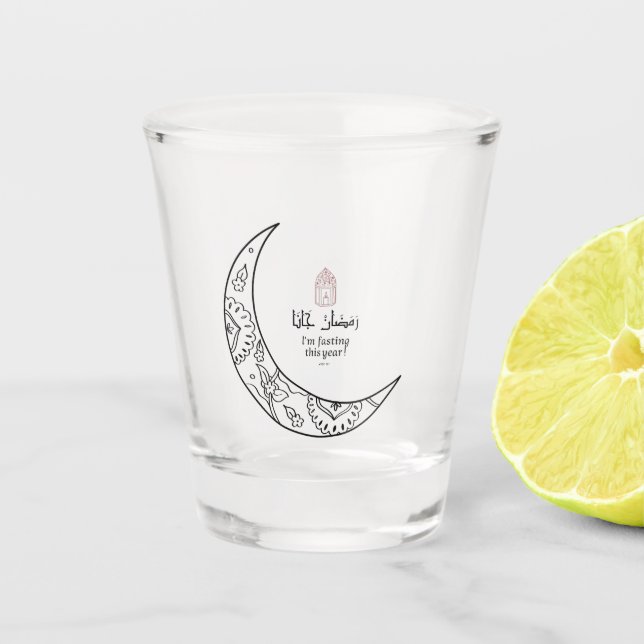 Verre A Shot Le ramadan arrive (Devant)