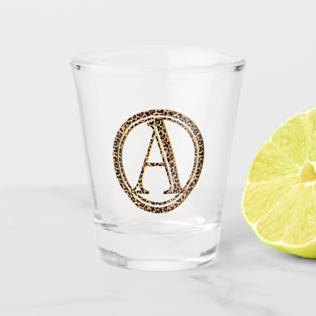 Verre A Shot Leopard (Devant)