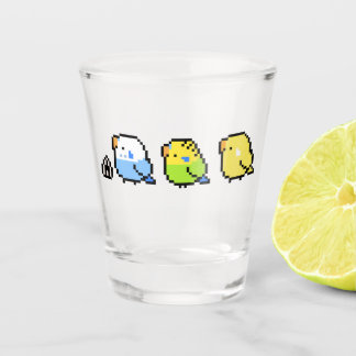 Verre A Shot Les Budgies Pixel