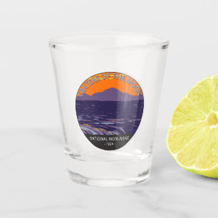 Verre A Shot Les cratères du Monument National de la Lune Idaho