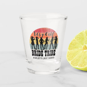 Verre A Shot Les filles laissent aller les filles vintage week-