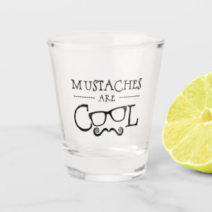 Verre A Shot Les moustaches lunettes cool