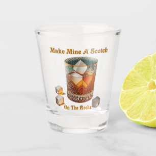 Verre A Shot L'Heure Du Cocktail Faire De Moi Un Scotch Sur Les
