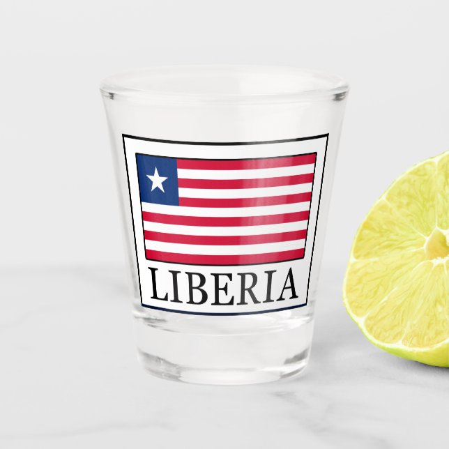 Verre A Shot Libéria (Devant)